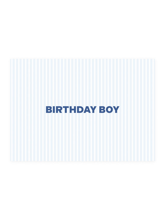 Postcard 'BIRTHDAY BOY'